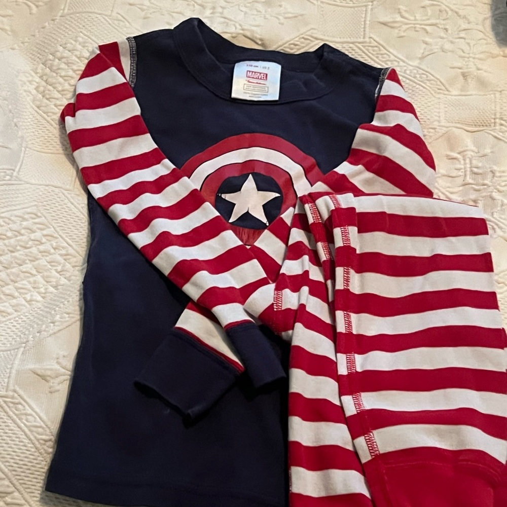 Hanna Andersson Marvel’s Captain America pajamas